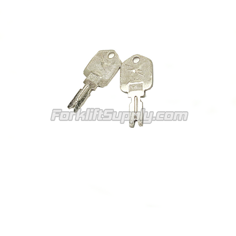 Crown Forklift Key Set (2) CR107739 | OEM Direct Replacement